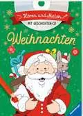 Hören und Malen: Weihnachten mit Geschichten-CD Malen und Basteln;Bastel- und Malbücher - Ravensburger