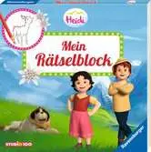 Heidi: Mein Rätselblock Malen und Basteln;Bastel- und Malbücher - Ravensburger