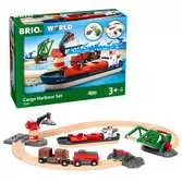 Cargo Harbour Set BRIO;BRIO Railway - Ravensburger
