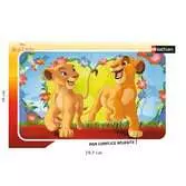 Puzzle cadre 15 p - Simba et Nala / Disney Le Roi Lion Puzzle Nathan;Puzzle enfant - Ravensburger