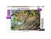 Puzzle N 500 p - Les yeux du léopard Puzzle Nathan;Puzzle adulte - Ravensburger