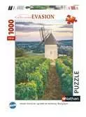 Puzzle N 1000 p - Moulin Sorine du vignoble de Santenay, Bourgogne Puzzle Nathan;Puzzle adulte - Ravensburger