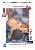 Nathan puzzle 500 p - Chemin des lanternes / Diego Hernandez Puzzle Nathan;Puzzle adulte - Ravensburger