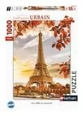Nathan puzzle 1000 p - Tour Eiffel en automne Puzzle Nathan;Puzzle adulte - Ravensburger