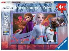 Puzzles 2x24 p - Vers des contrées glacées / Disney La Reine des Neiges 2 - Image 1 - Cliquer pour agrandir