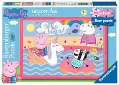 Ravensburger My First Floor Puzzle - Peppa Pig Unicorn Fun, 16pc Jigsaw Puzzle - image 1 - Click to Zoom
