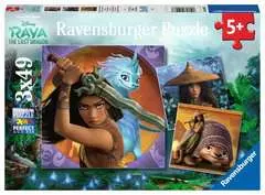 Puzzles 3x49 p - Raya, la courageuse guerrière / Disney Raya et le dernier dragon - Image 1 - Cliquer pour agrandir