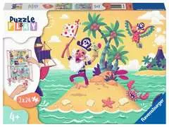 Puzzle & Play - 2x24 p - La chasse au trésor des pirates - Image 1 - Cliquer pour agrandir