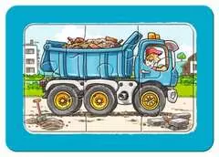 Puzzle dla dzieci 2D: Traktor, koparka i ciężarówka 3x6 elementów - Zdjęcie 3 - Kliknij aby przybliżyć