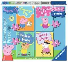 Ravensburger My First Puzzle, Peppa Pig (2, 3, 4 & 5pc) Jigsaw Puzzles - image 1 - Click to Zoom