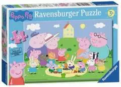 Ravensburger Peppa Pig - Fun in the Sun 35pc Jigsaw Puzzle - image 1 - Click to Zoom
