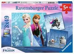 Disney Frozen 3x49pc - bilde 1 - Klikk for å zoome