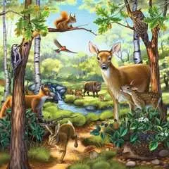 Zvířata v lese, zoo a domácí zvířata 3x49 dílků - obrázek 3 - Klikněte pro zvětšení
