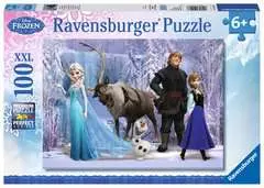 Puzzle dla dzieci 2D: Kraina Lodu. W królestwie Królowej Śniegu 100 elementów - Zdjęcie 1 - Kliknij aby przybliżyć
