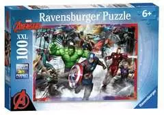 Puzzle 100 p XXL - Les plus grands héros / Marvel Avengers - Image 1 - Cliquer pour agrandir