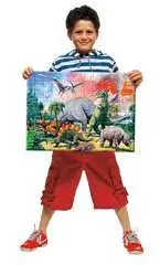 Puzzle dla dzieci 2D: Dinozaury 100 elementów - Zdjęcie 3 - Kliknij aby przybliżyć