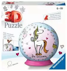 Puzzle-Ball Jednorožec 72 dílků - obrázek 1 - Klikněte pro zvětšení