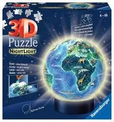 Earth by Night, 72pcs 3D Nightlight Jigsaw Puzzle - Billede 1 - Klik for at zoome