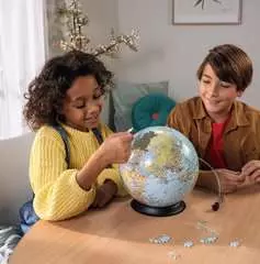 Ravensburger The World on V-Stand Globe, 540pc 3D Jigsaw Puzzle - image 4 - Click to Zoom