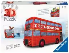 Puzzle 3D Bus londonien - Image 1 - Cliquer pour agrandir