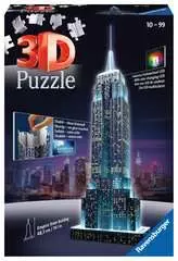Empire State Building Light Up 3D Puzzle, 216pcs - Billede 1 - Klik for at zoome
