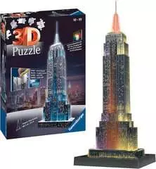 Empire State Building Light Up 3D Puzzle, 216pcs - bild 3 - Klicka för att zooma