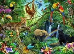 Puzzle 200 p XXL - Animaux de la jungle - Image 2 - Cliquer pour agrandir