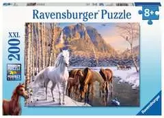 Ravensburger Winter Horses XXL 200pc Jigsaw Puzzle - image 1 - Click to Zoom