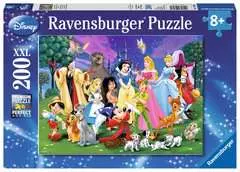 Puzzle 200 p XXL - Les grands personnages Disney - Image 1 - Cliquer pour agrandir
