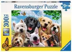 Puzzle dla dzieci 2D: Szczęsliwe psy 300 elementów - Zdjęcie 1 - Kliknij aby przybliżyć