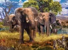 Elefantenfamilie - Bild 2 - Klicken zum Vergößern
