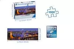 Puzzle Panoramiczne 1000 elementów: Londyn nocą - Zdjęcie 4 - Kliknij aby przybliżyć