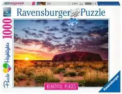 Puzzle 2D 1000 elementów:  Ayers Rock, Australia - Zdjęcie 1 - Kliknij aby przybliżyć