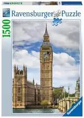 Puzzle 1500 p - Drôle de chat sur Big Ben - Image 1 - Cliquer pour agrandir