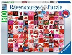 99 belle cose rosse Ravensburger Puzzle  1500 pz - immagine 1 - Clicca per ingrandire