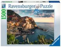 Puzzle 1500 p - Vue sur les Cinque Terre - Image 1 - Cliquer pour agrandir