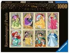 Puzzle 1000 p - Disney Princesses Art Nouveau - Image 1 - Cliquer pour agrandir