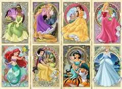 Puzzle 1000 p - Disney Princesses Art Nouveau - Image 2 - Cliquer pour agrandir