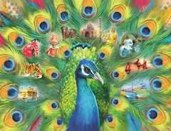 Puzzle 2000 p - Le pays du paon - Image 2 - Cliquer pour agrandir