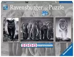 Panter, Elefanten, Löwe   1000p - Billede 1 - Klik for at zoome
