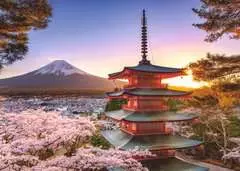 Puzzle 1000 p - Cerisiers en fleurs du Mont Fuji - Image 2 - Cliquer pour agrandir