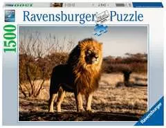 Puzzle 1500 p - Le lion, le roi des animaux - Image 1 - Cliquer pour agrandir