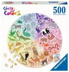 Round puzzle Circle of colors Animals - image 1 - Click to Zoom
