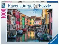Puzzle 1000 p - Burano, Italie - Image 1 - Cliquer pour agrandir