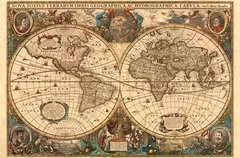 Antieke wereldkaart / Mappemonde antique d'Henricus Hondius - image 2 - Click to Zoom