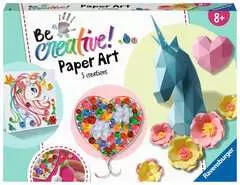 BeCreative Paper Art Flowers & Unicorn - Bild 1 - Klicken zum Vergößern