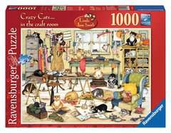 Crazy Cats in the Craft Room, 1000pc 
