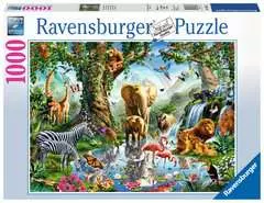 Puzzle 2D 1000 elementów: Przygoda w dżungli - Zdjęcie 1 - Kliknij aby przybliżyć