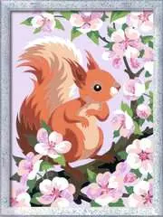 Numéro d'art - moyen - Écureuil au printemps - Image 2 - Cliquer pour agrandir