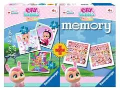 Multipack Memory® e Puzzle di Cry Babies, Puzzle e Gioco per Bambini, Età Raccomandata 4+ - immagine 1 - Clicca per ingrandire